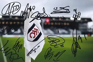 Football - Fulham - Hand Signed 12x8 Inch Photograph - 2024/25 - COA - Picture 1 of 1