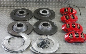 2018 PORSCHE 911 991.2 TURBO BRAKES ROTORS BREMBO CALIPERS SET 380mm - Picture 1 of 8
