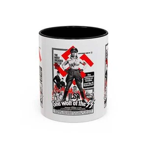 Cult Classic Movie Poster Art Accent Coffee Mug (11, 15oz) - Ilsa She Wolf Of Th - Picture 1 of 40