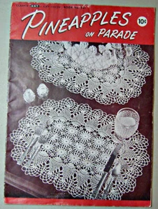 Crochet Pattern Book Coats & Clarks Pineapples on Parade No.243 - Picture 1 of 1