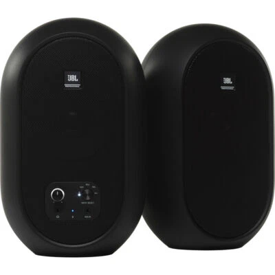 JBL 104SET-BT-US Bluetooth Desktop Reference Monitors, Pair, Black - Image 1 of 3