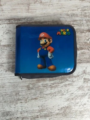 Nintendo 2DS 3DS DSi XL Super Mario Bros Carry Case Blue - Image 1 of 3