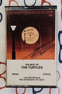 The Best of The Turtles 1981 Lost Nite Cassette Compilation Limited Edition Blue - Picture 1 of 4