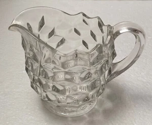 Fostoria American Clear Large Creamer - Elegant Glassware - Picture 1 of 4
