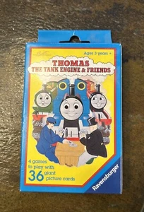 THOMAS THE TANK ENGINE FRIENDS 4 Spiele 36 Riesen Bildkarten NEU SEALED LESEN - Bild 1 von 3