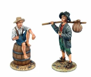WW015 The Town Boys, Sawyer and Finn - First Legion Wild West Toy Soldiers - Picture 1 of 3