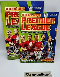 Premier League 2007 2008 Album Set Figurines Calciatori Merlin S+ Hardcover - Picture 1 of 7