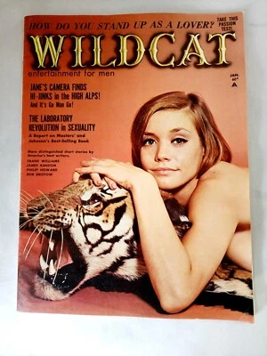 Vintage Wildcat Men's Pleasure Entertainment Magazine January 1967 - Image 1 of 3