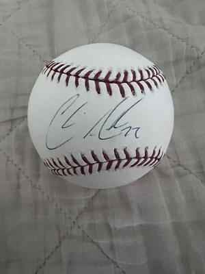 克里斯·阿切尔签名亲笔签名 ROML 棒球坦帕湾光芒 美国职棒大联盟全息真品证明 — 第 1/4 张图片