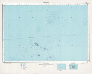 Mapas topográficos militares soviéticos rusos - ISLA CANTÓN (Kiribati), ed. 1965 - Imagen 1 de 4