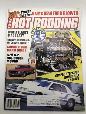 Popular Hot Rodding Feb 1986 Muscle Car Carb Guide  - Image 1 of 4