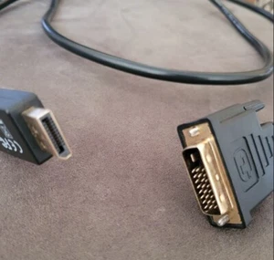 StarTech 1.8m DisplayPort to DVI-D Cable - Photo 1/2