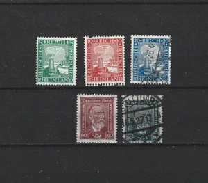 GERMANY STAMPS #'S 347-349,342-343 THREE  MINT OTHERS USED FINE - Picture 1 of 1