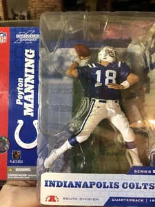 McFarlane Peyton Manning Serie 8 Colts Neu ungeöffnet QB Passing Pose HOF Kaliber - Bild 1 von 5