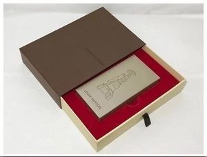LOUIS VUITTON FLIP-BOOK Trunk Tower Page Boy Memo Block Notizbuch Original mit Box! - Bild 1 von 14
