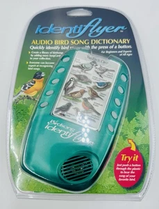 Vintage Handheld Vogelgesang Identiflyer Audio Wörterbuch mit Zusatz Bonus Liedkarte - Bild 1 von 2