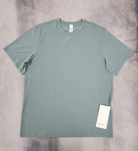 Maglia Lululemon allenamento manica corta cratere blu donna taglia 6 nuova - Foto 1 di 8