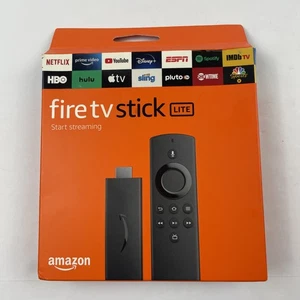 Amazon Fire TV Stick Lite HD Media Streamer mit Alexa-Sprachfernbedienung Lite - Schwarz - Bild 1 von 11