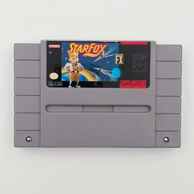 Nintendo Star Fox SNS-006 Super Nintendo SNES Game Cartridge Starfox - Image 1 of 3