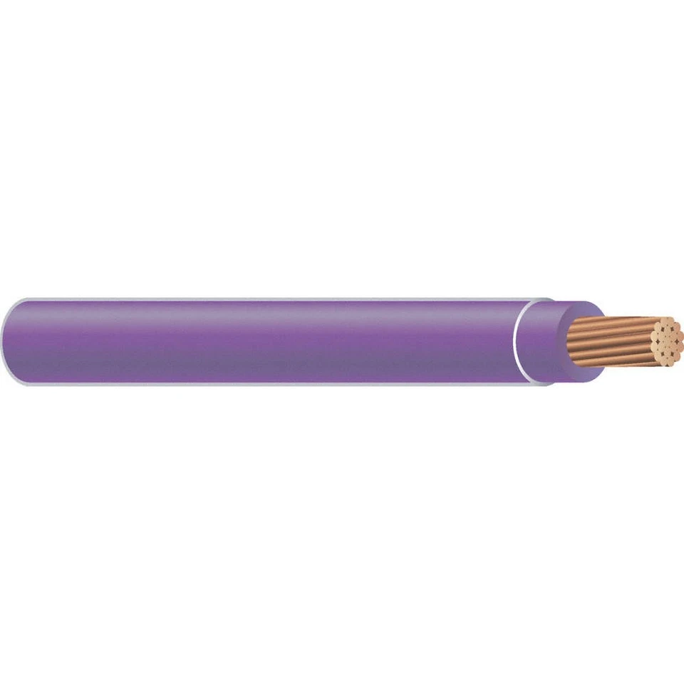 Alambre de construcción SOUTHWIRE 25659401, 10 AWG, THHN, Str, puro, 500 pies 4WZH6 Foto 1 de 1