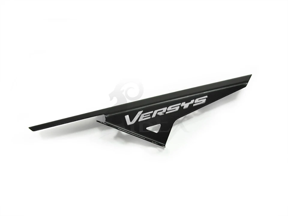 Cubierta de cadena compatible con Kawasaki Versys 650 logo negro Foto 1 de 1