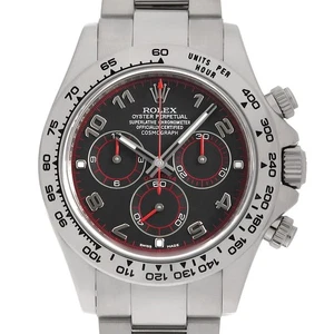 ROLEX Cosmograph Daytona 116509 black Arabian Random Number second hand mens - Picture 1 of 11