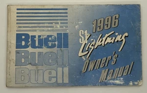 1996 Buell S1 Lightning Owner’s Manual – Original OEM Motorcycle Guide - Picture 1 of 5