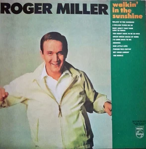 ROGER MILLER Walkin' In The Sunshine Vinyl LP Country Pop - Picture 1 of 2