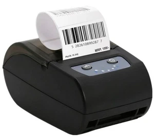 58 mm Etikettendrucker (2 in 1) - Thermo Etiketten- & Bondrucker (50 x 30 Etikettenkombination - Bild 1 von 6