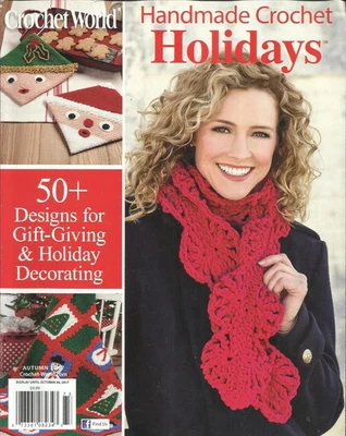 钩针世界手工钩针编织假期2017年秋季杂志50+花样新品 — 第 1/2 张图片