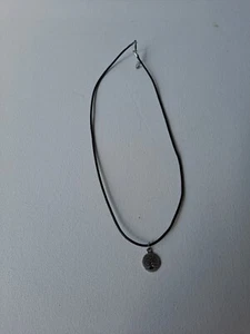 Large Double sided Tree of Life Pendant on braided black leather necklace - Picture 1 of 9