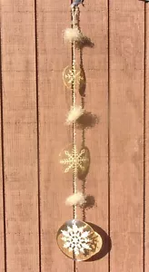 Sobral Brazil Objectos vento mobile da appendere a parete fiocchi di neve decorazione casa natalizia - Foto 1 di 7