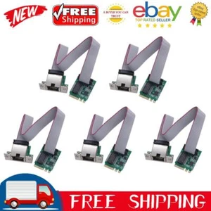 M.2 Network Card 10/100/1000Mbps M.2 A+E To Gigabit Ethernet Card for Desktop PC - Picture 1 of 4