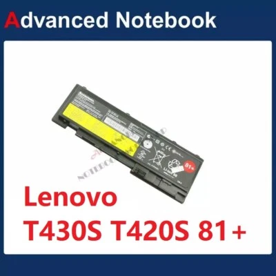 Genuine Lenovo ThinkPad Notebook 81+ Battery For T420s T430s T420si T430si - image 1 of 2