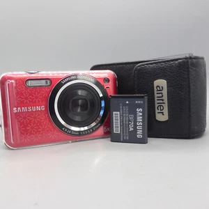 Cámara digital Samsung ES75 14,2 MP roja probada - Imagen 1 de 11