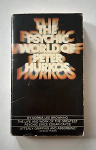 THE PSYCHIC WORLD OF PETER HURKOS Norma Lee Browning 1971 Mass Market Paperback - Picture 1 of 8