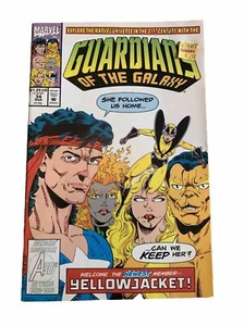 Guardians of the Galaxy (1990 series) #34 NEWSSTAND VARIANT RARE Marvel Comics G - Bild 1 von 4