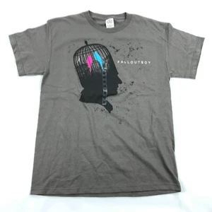 Fall Out Boy T Shirt Adult Medium Bird Cage Head Delta Pro Weight - Picture 1 of 8