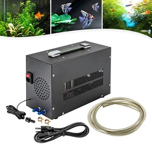 60L Aquarium Chiller Hydroponic Water Chiller 200W 52 Gal Fish Tank Cooler Equip - Picture 1 of 16