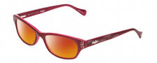 Lucky Brand Swirl Unisex Womens Cateye Polarized Sunglasses in Red Crystal 53 mm