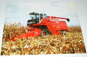 Massey Ferguson MF 760 MF 750 Combine Sales Brochure Literature Advertising Ad - Picture 1 of 2