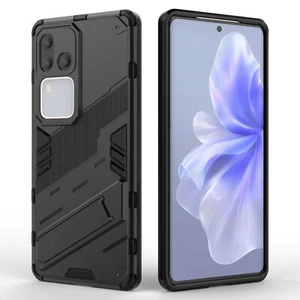 Für Vivo S18/18Pro/V30/Pro stoßfester Ständer PC + TPU Militärqualität robuste Hülle - Bild 1 von 14