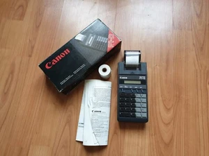 Calculatrice imprimante * Canon P1-D iv * mode Rlx. vintage 1987 - Photo 1/2