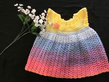 handmade crochet girls dress