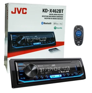 JVC KD-X462BT Digital Media Receiver w/Bluetooth & USB/AUX Input - Picture 1 of 8