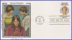 USA3 #1788 U/A COLORANO SEDA FDC Olimpiadas Especiales - Imagen 1 de 1
