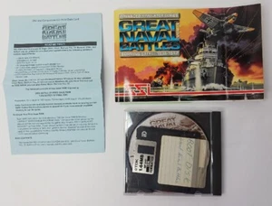 Great Naval Battles Vol. IV PC Complete SSI IBM CD-Rom NO BOX! HAS BOOT DISC! - Imagen 1 de 8