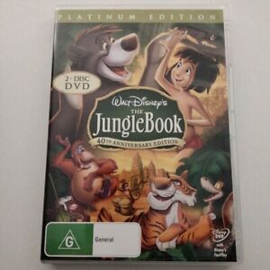 Walt Disney's The Jungle Book 40th Anniversary Edition Movie DVD Region 4 PAL