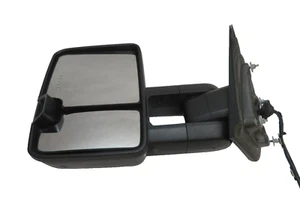 2016 GMC SIERRA 2500 LEFT DRIVER SIDE POWER DOOR MIRROR WIDE LOAD TURN SIGNAL OE - Picture 1 of 18