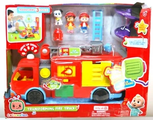 CoComelon Transforming Fire Truck Fire Dalmatian Lights Sounds 53 - Picture 1 of 7
